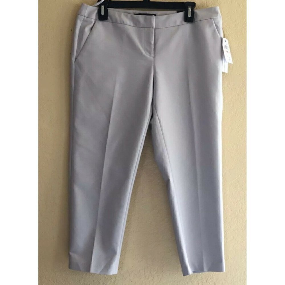 Amanda Chelsea Contemporary Low Rise Slim Hip and Thigh Trousers Pants DoveGrey